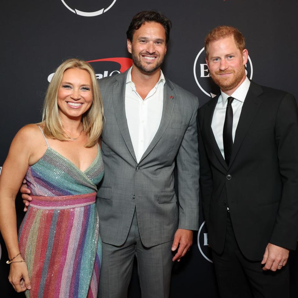 El príncipe Harry en los Premios ESPY el 11 de julio de 2024 en el Dolby Theatre de Hollywood (California)