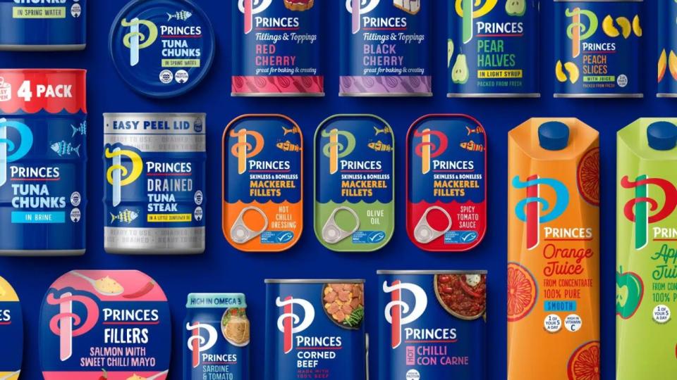 Food giant Princes has published its latest financial results. Image credit: Princes