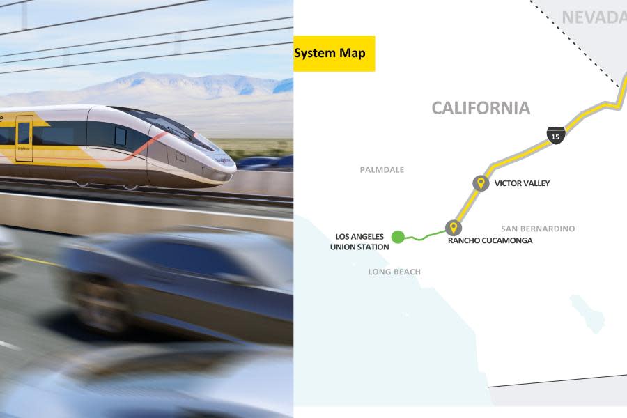 ¡Será una realidad! Aprueban $2.5 millones de dólares para tren de alta velocidad que conectará San Diego y Las Vegas