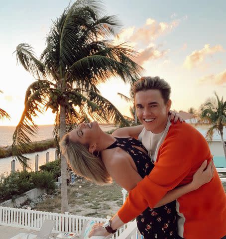 <p>Jesse McCartney Instagram</p> Jesse McCartney and Katie Peterson.