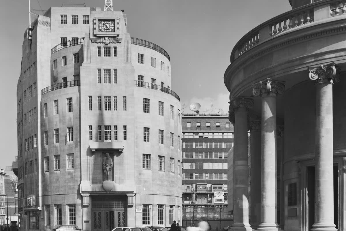 Broadcasting House in 1991 (The Historic England Archive)