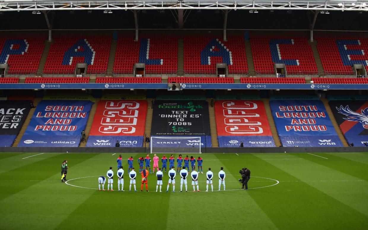 There were periods of silence before all Premier League and EFL matches on Saturday - GETTY IMAGES