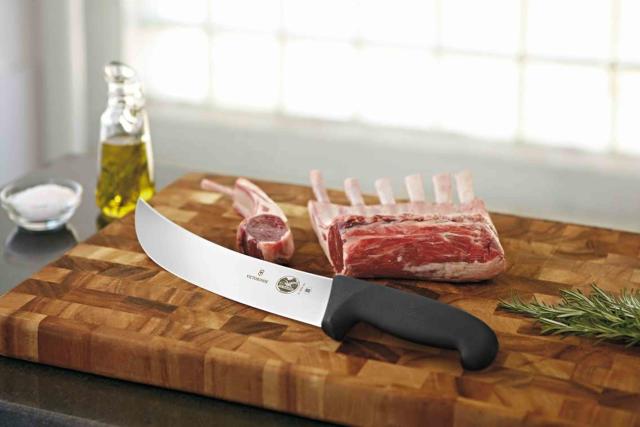 Cow Meat on the Hook Hanger in Traditional Market Stock Image