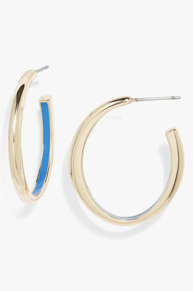 Nordi Oval Hoop Earrings