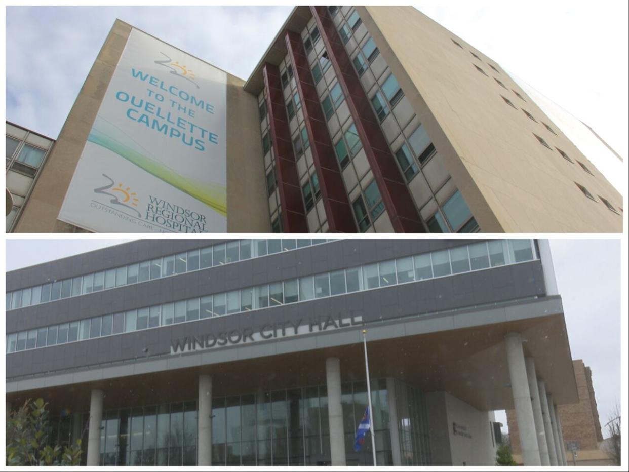 Employees at Windsor Regional Hospital and the City of Windsor were among the top-paid employees, according to the 2023 sunshine list.  (CBC - image credit)