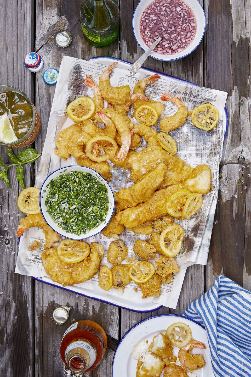 Beer-Battered Seafood