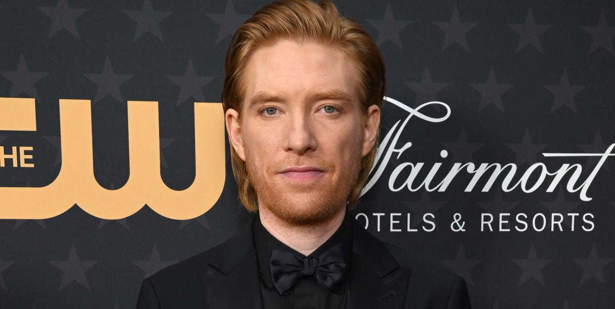 domhnall gleeson critics choice awards january 15, 2023 in los angeles, california photo by michael kovacgetty images