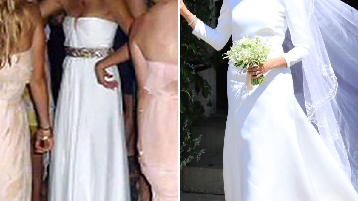 All the Ways Meghan Markle's Wedding Dress Is Different From Her First One