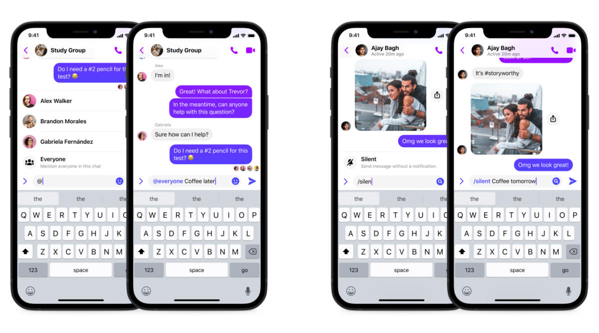 Messenger takes a cue from Slack with an @everyone shortcut - engadget.com