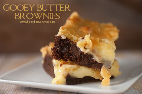 Gooey Butter Brownies