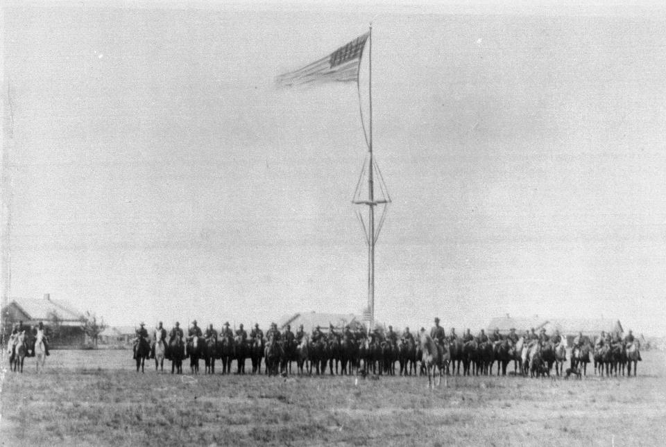 Fort Elliott cavalry, 1879.