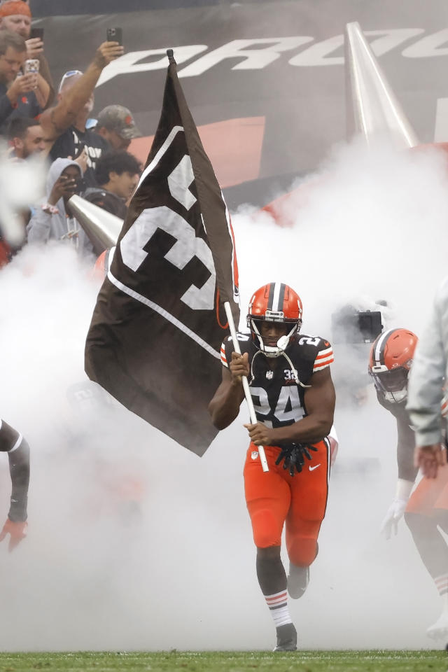 Rookie RB Nick Chubb changes jersey number