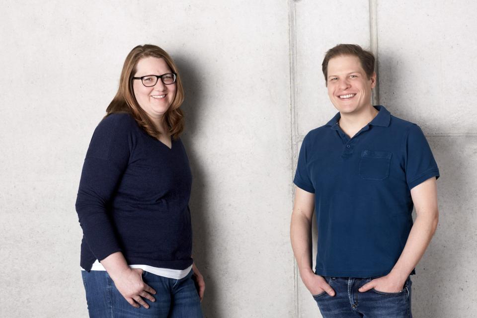 Überzeugten mit dem Pitch für ihr Software-Startup Xentral zwei der wichtigsten Tech-Geldgeber: Claudia und Benedikt Sauter. Nun müssen sie ihr Team reduzieren. - Copyright: Xentral