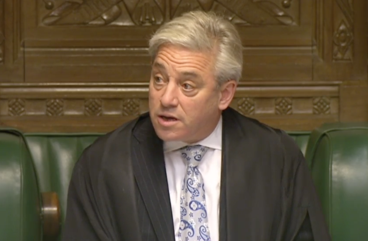 Speaker John Bercow said he opposed Donald Trump addressing Parliament: House of Commons