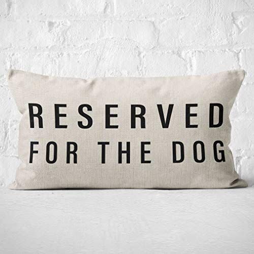 40) Reserved for The Dog Throw Pillow Case