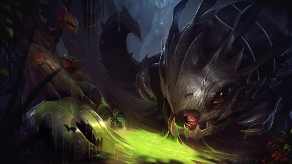 Kog'maw may not be the prettiest champ out there, but he's the strongest in the bottom lane in 14.9. (Photo: Riot Games)