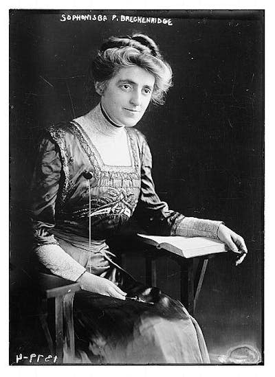 Sophonisba Breckinridge. <a href="https://www.loc.gov/pictures/item/2014687516/" rel="nofollow noopener" target="_blank" data-ylk="slk:Library of Congress;elm:context_link;itc:0;sec:content-canvas" class="link ">Library of Congress</a>