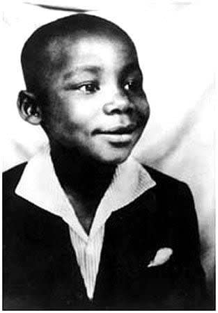 <p>King at the age of 6. (Handout)</p>
