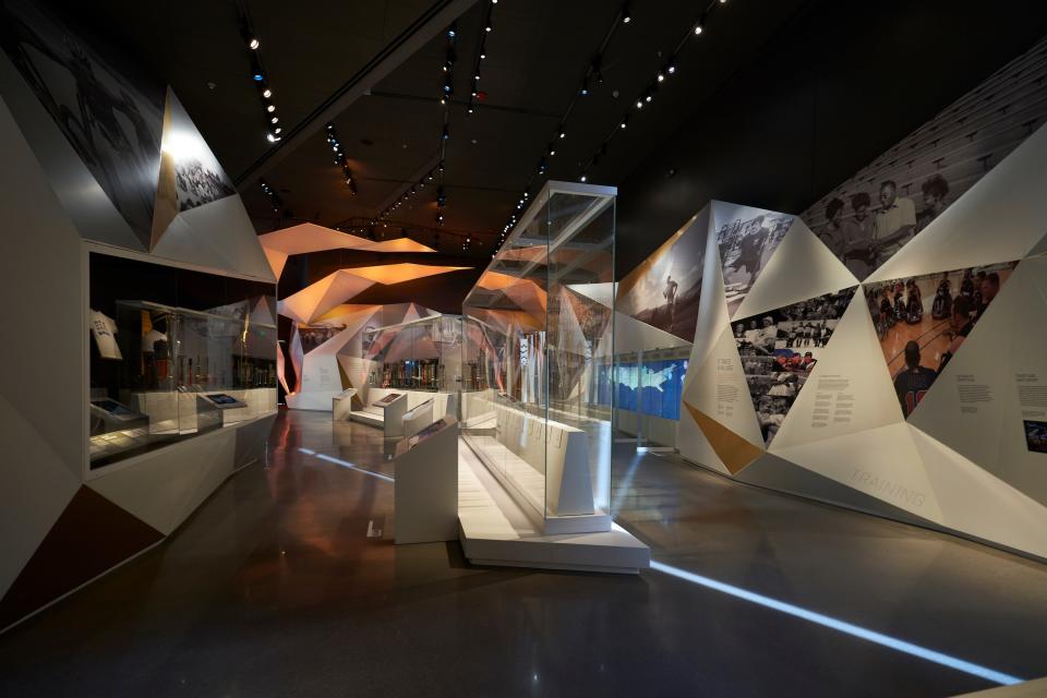 A look at the interior of the museum. While some of the interiors will allow for ample natural light to stream in, other parts will be darker to allow for a better experience.