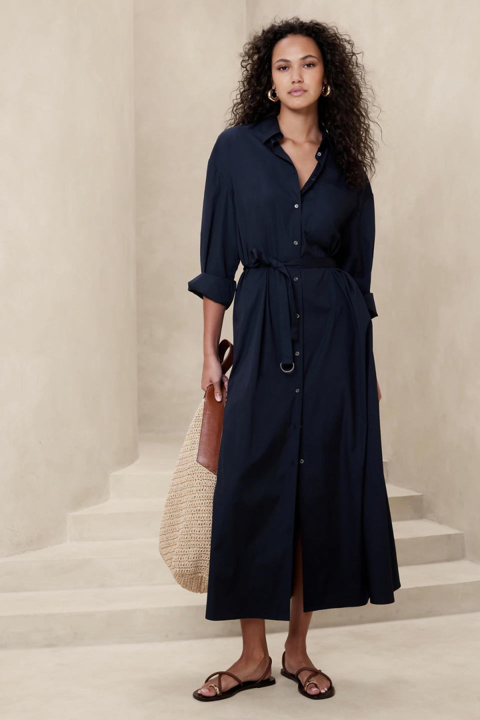 Banana Republic Alani Oversized Shirtdress