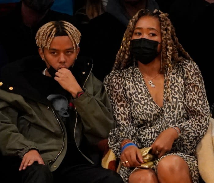 Cordae y Naomi Osaka