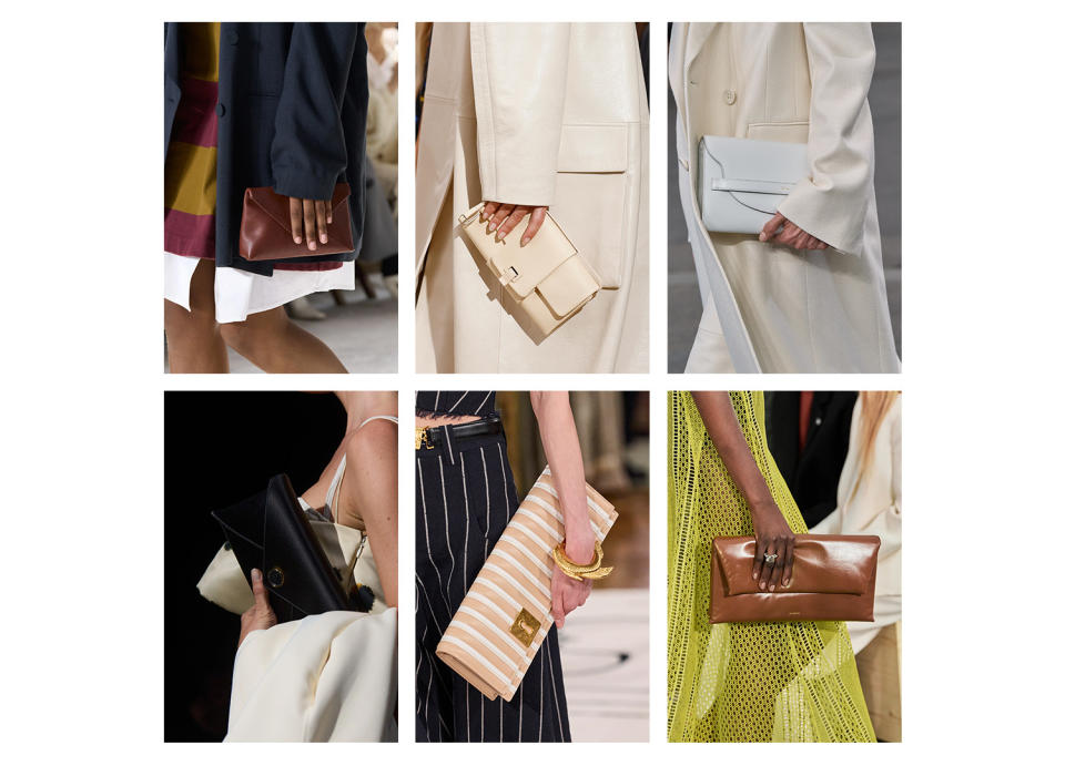 graphics of spring 2024 handbag trends