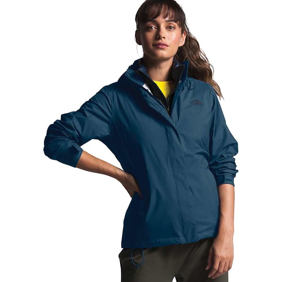 Women’s Venture 2 Jacket in Teal. Image via The North Face.