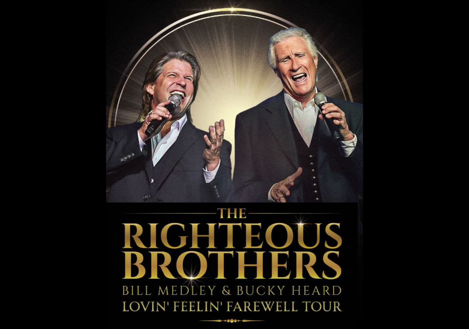Weill Center for the Performing Arts in Sheboygan will bring the Righteous Brothers farewell tour to stage April 11.