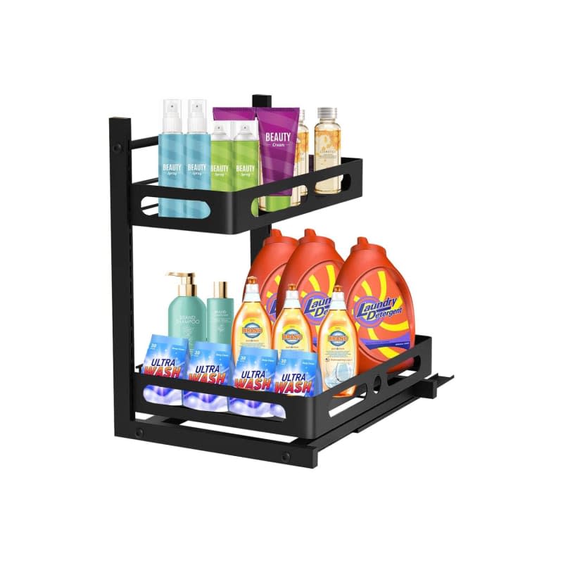 MQFORU 2 Tier Under Sink Organizers