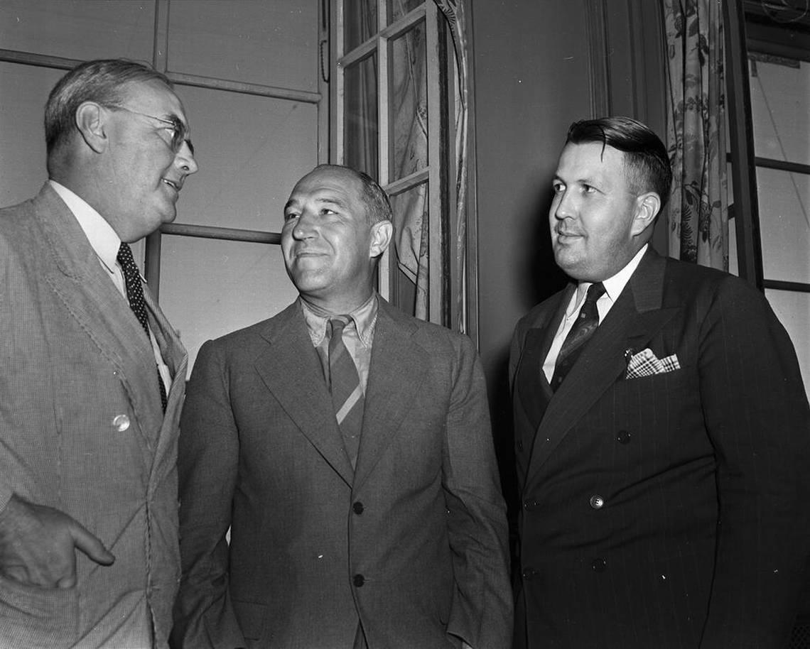 Elmore Torn, right, at a 1939 agriculture meeting: When his future actor son Rip Torn was a little boy, Elmore Torn promoted black-eyed peas to promote East Texas.