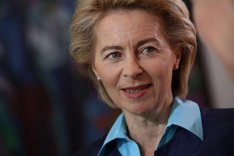 Verteidigungsministerin von der Leyen spricht am Freitag auf der Münchner Sicherheitskonferenz. (Bild: Getty Images)