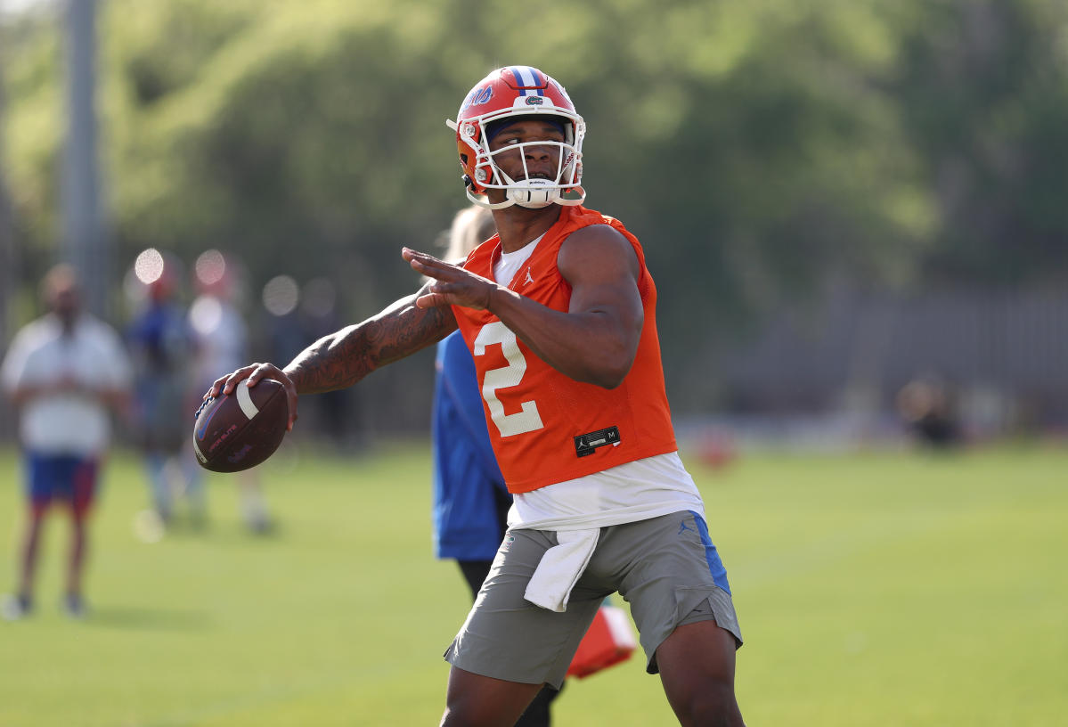 Florida Gators WR Jacob Copeland earns #1 jersey