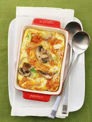 <strong>Get the <a href="http://food52.com/recipes/20999-spicy-kimchi-frittata" target="_blank" rel="noopener noreferrer">spicy kimchi frittata recipe</a> by J. Boucher via Food52.</strong>