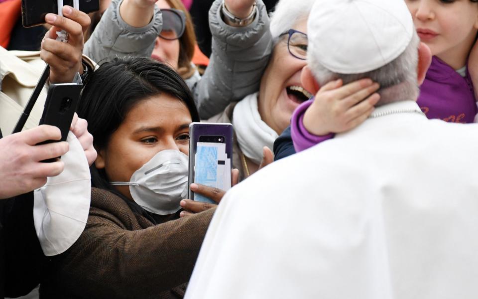 Pope Francis Leads The General Audience - ABACA