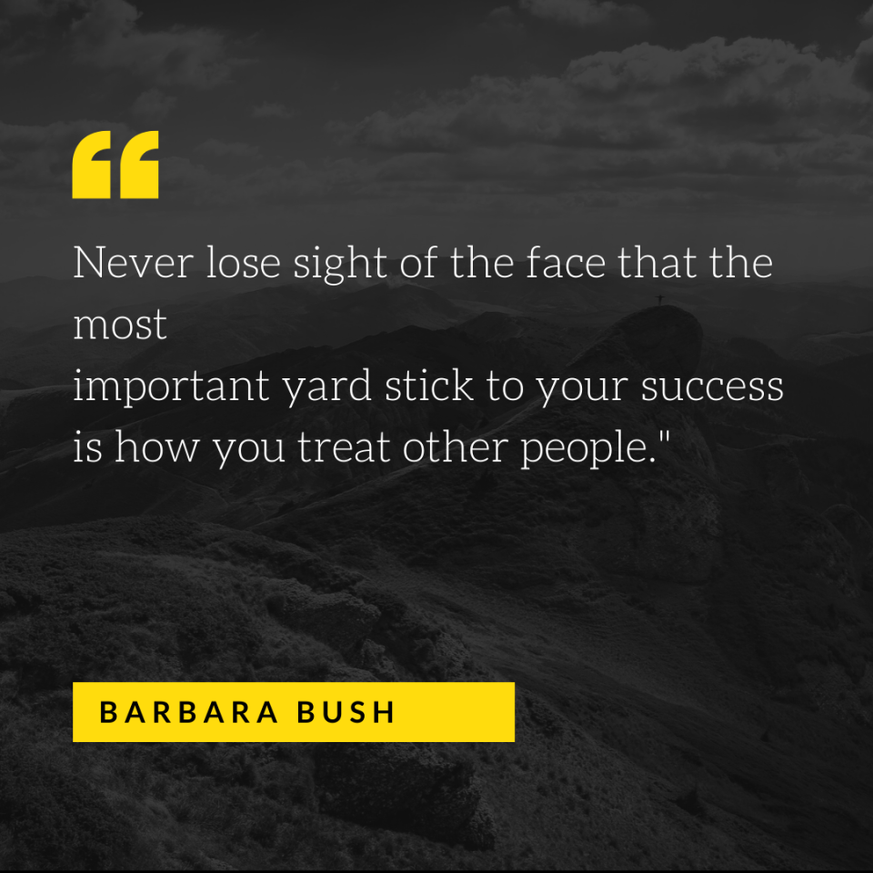 Barbara Bush Quote