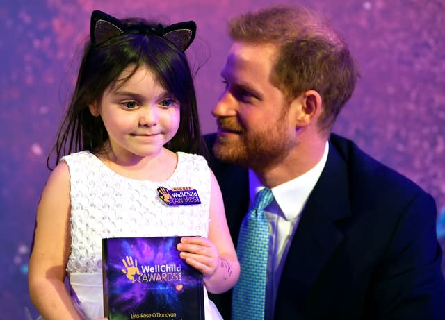 The Duke and Duchess of Sussex attend the WellChild Awards