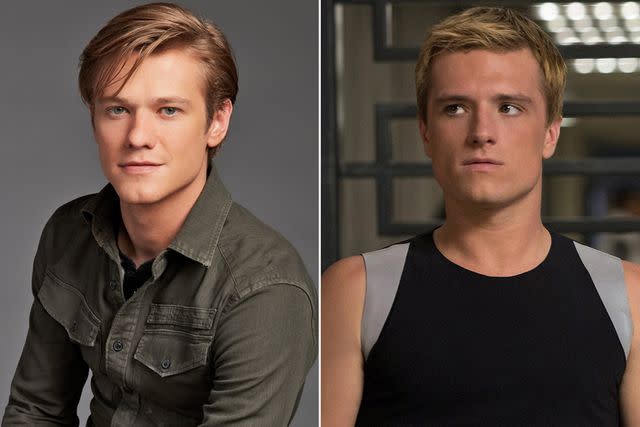 <p>Mark Hill/CBS via Getty; Murray Close/Lionsgate/courtesy Everett Collection</p> Lucas Till and Josh Hutcherson