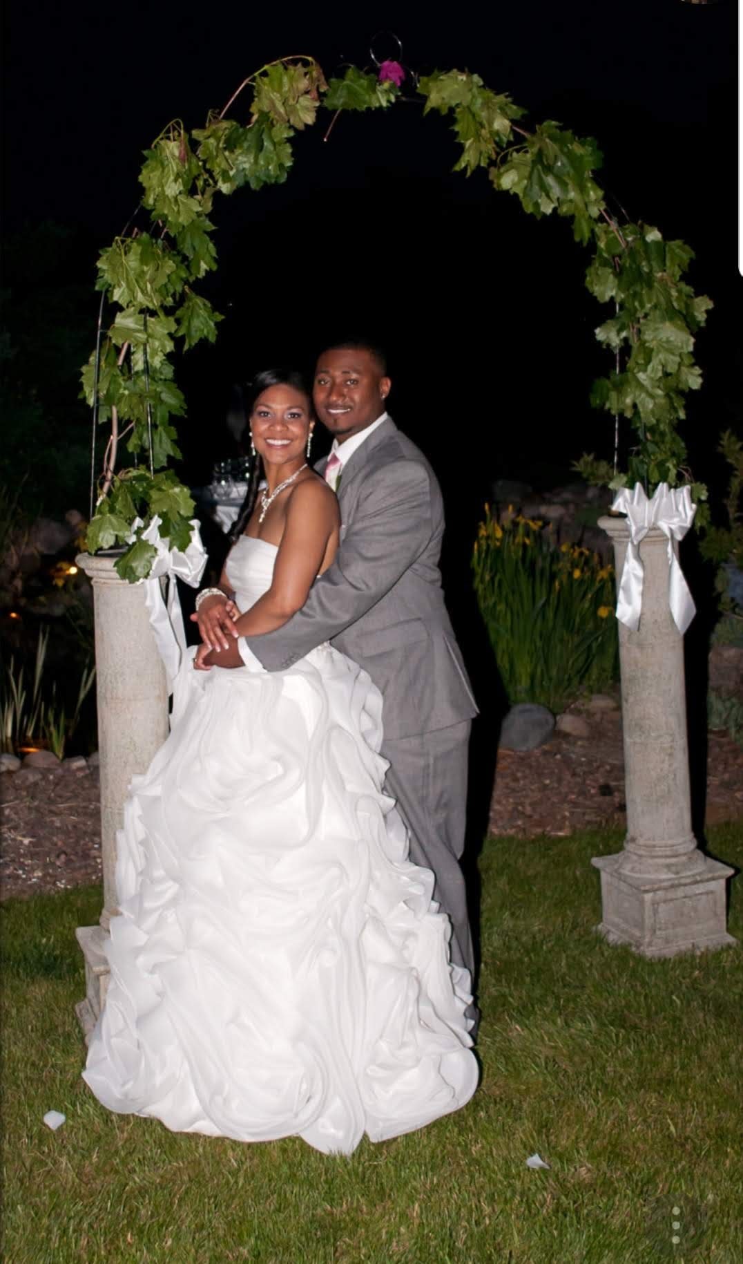 Sabrina Foulks-Thomas and her husband Chermond Thomas, who both graduated from Germantown High School, reconnected with each other more than 10 years after graduating. They now live in Sussex.