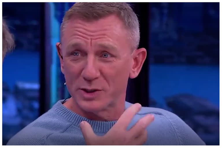 Daniel Craig durante su paso por El Hormiguero