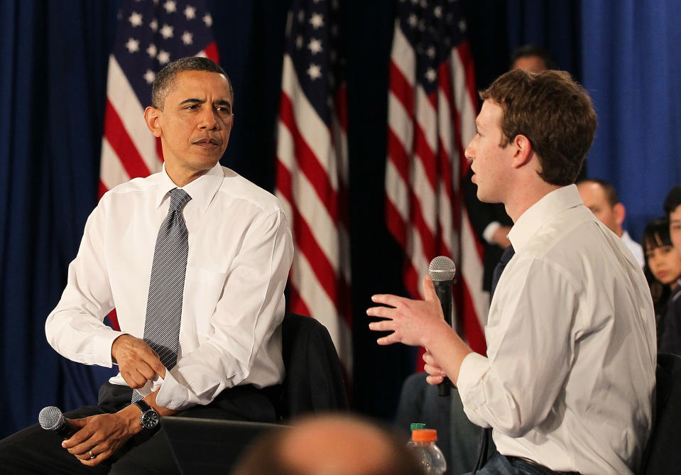 Obama Holds Facebook Town Hall On The Economy