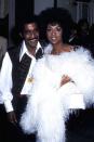 <p>Lola Falana sure knew how to accessorize—a feather boa was the perfect touch to add a little drama to a classic black gown. </p>