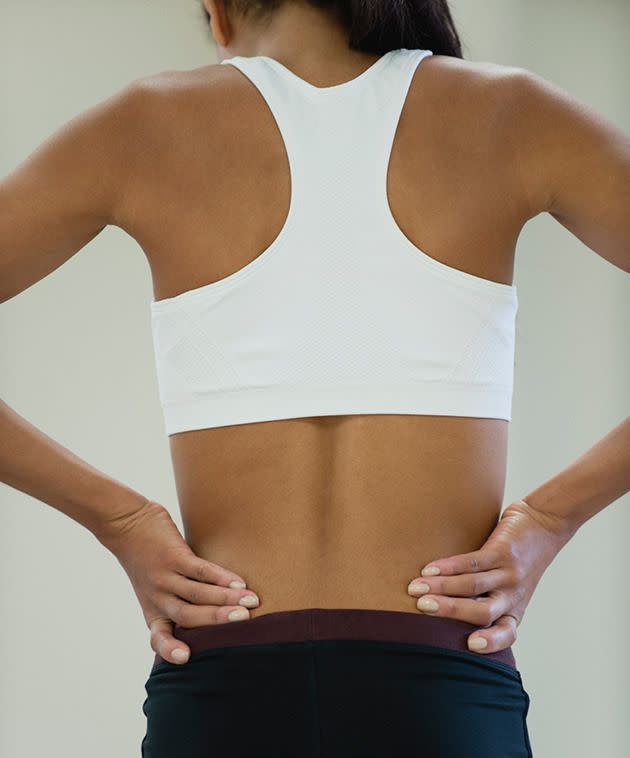 How to deal with back pain. Photo: Getty