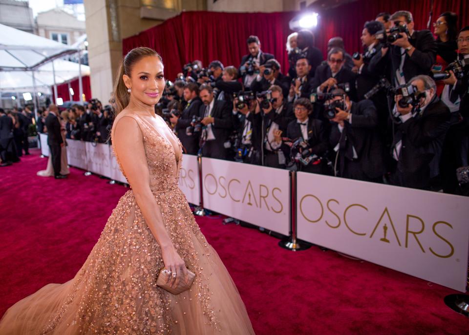 <p>Jennifer Lopez knows how to make an entrance.</p><p>From her princess moments in tulle Giambattista Valli and voluminous Valentino, to her most daring outings in flesh-flashing Versace and Zuhair Murad, Jennifer Lopez has given us plenty of memorable red-carpet moments over the two decades since she first hit the spotlight. </p><p>Here, we round up our 50 favourite J Lo looks of all time. </p>