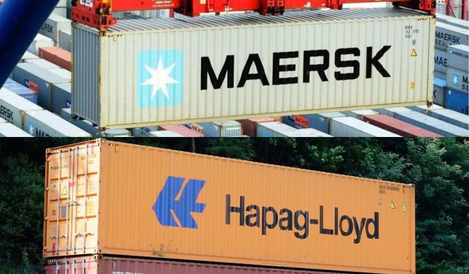 Acuerdo de Maersk y Hapag-Lloyd. Imagen: Valora Analitik.