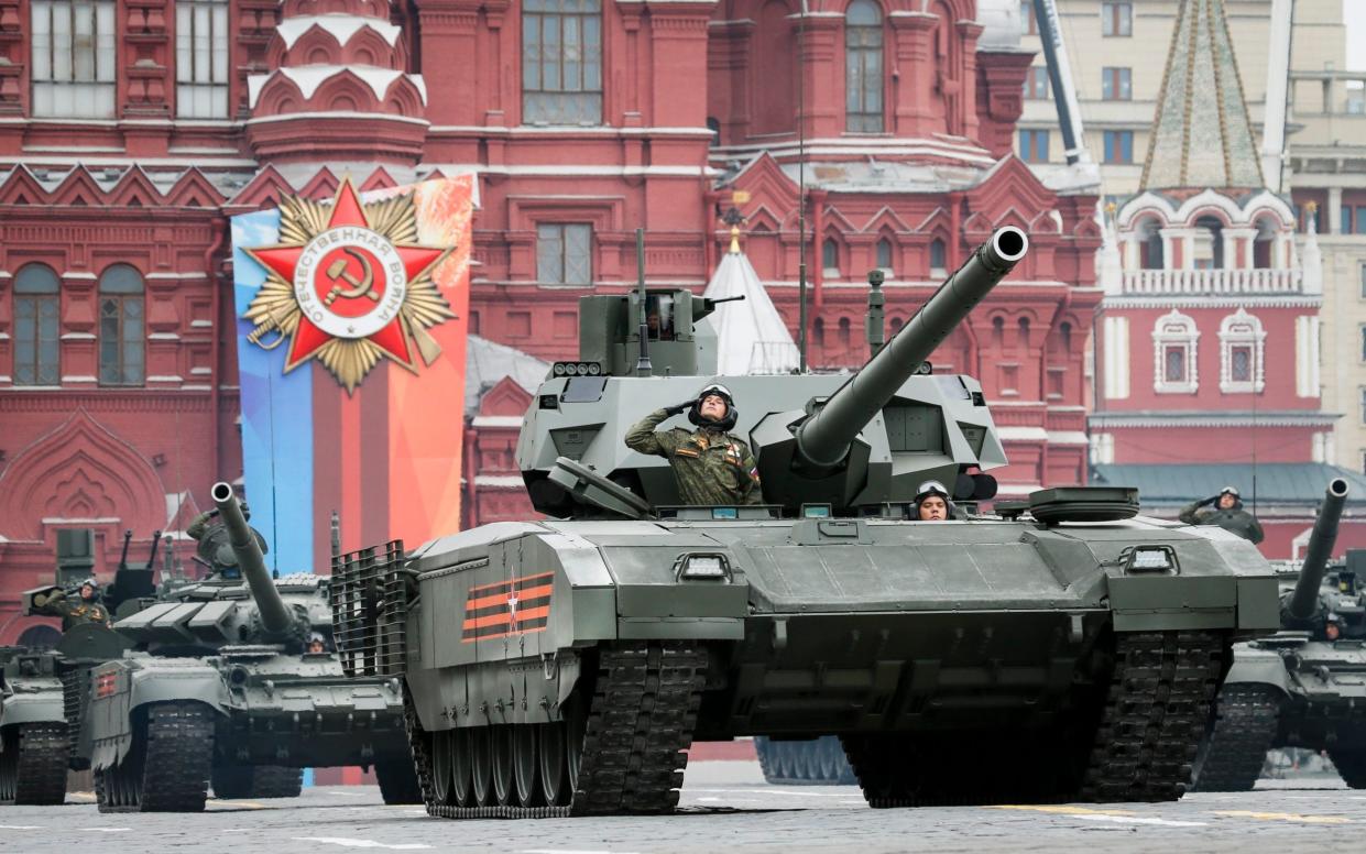 A Russian Armata tank