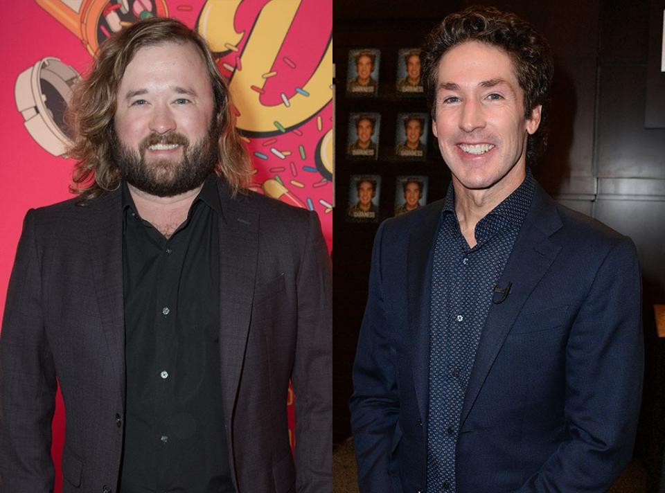 Haley Joel Osment, Joel Osteen