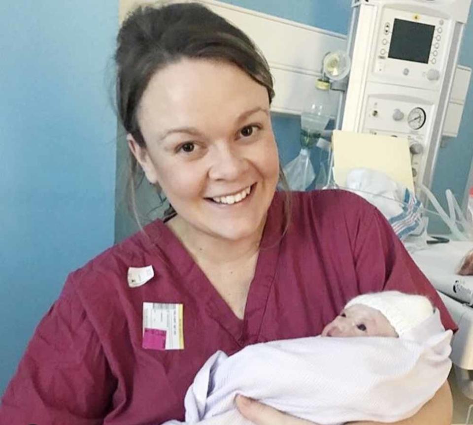 Knowing from her experience as a midwife how fear and adrenaline can slow the birthing process down and make it more traumatic, Beth designed the first course to make things less scary. (Collect/PA Real Life)