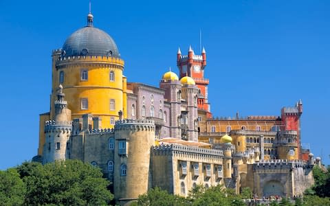 The castle of Sintra - Credit: Getty