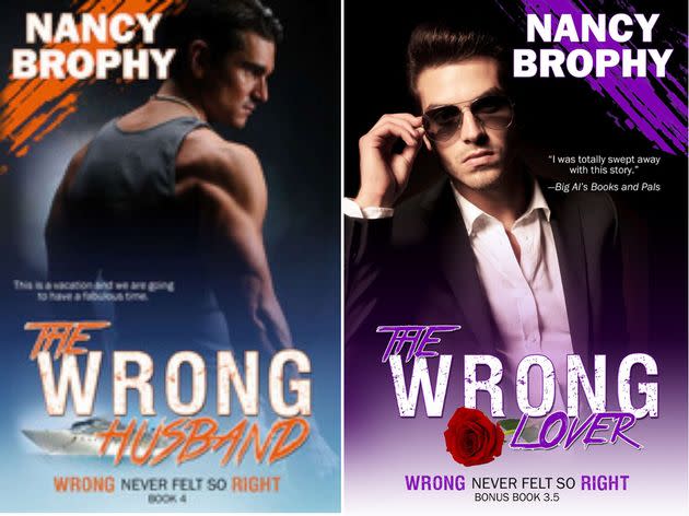 Nancy Brophy self-published a number of romance novels, including the series 