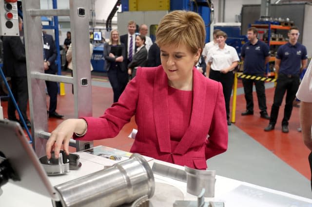 Sturgeon visits Advanced Forming Research Centre